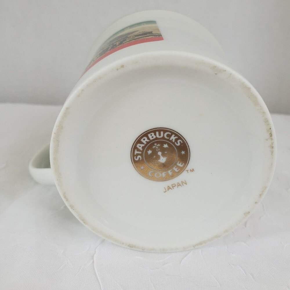 Starbucks Christmas Blend Coffee Mug 3.5" cup Santa Claus Japan vtg - Picture 6 of 11